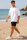 Reichstadt Herren Oversized Kurzarmshirt 25RS070 White M