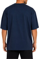 Reichstadt Herren Oversized Kurzarmshirt 25RS070 Dark Blue S