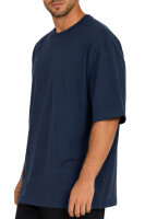 Reichstadt Herren Oversized Kurzarmshirt 25RS070 Dark Blue S
