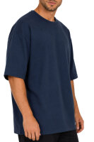 Reichstadt Herren Oversized Kurzarmshirt 25RS070 Dark Blue S