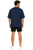 Reichstadt Herren Oversized Kurzarmshirt 25RS070 Dark Blue S