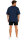 Reichstadt Herren Oversized Kurzarmshirt 25RS070 Dark Blue S