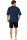Oversized T-Shirt Herren Logoschriftzug 25RS070 Dark Blue L