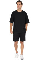 Oversized T-Shirt Herren Logoschriftzug 25RS070 Black XS