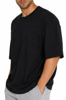 Reichstadt Herren Oversized Kurzarmshirt 25RS070 Black S
