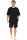 Oversized T-Shirt Herren Logoschriftzug 25RS070 Black L