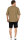 Oversized T-Shirt Herren Logoschriftzug 25RS070 Khaki XS