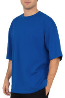 Oversized T-Shirt Herren Logoschriftzug 25RS070 Navy XXS