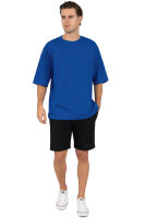 Oversized T-Shirt Herren Logoschriftzug 25RS070 Navy XXS