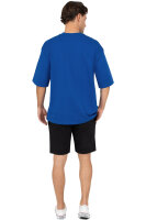 Oversized T-Shirt Herren Logoschriftzug 25RS070 Navy XXS