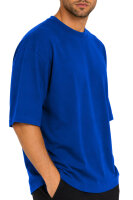 Reichstadt Herren Oversized Kurzarmshirt 25RS070 Navy Blue M