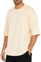 Reichstadt Herren Oversized Kurzarmshirt 25RS070 Beige XXS