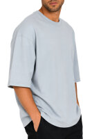Reichstadt Herren Oversized Kurzarmshirt 25RS070 Light Blue XL