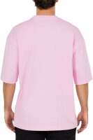 Oversized T-Shirt Herren Logoschriftzug 25RS070 Pink L