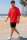 Reichstadt Herren Oversized Kurzarmshirt 25RS070 Red XXS