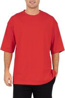 Oversized T-Shirt Herren Logoschriftzug 25RS070 Red S