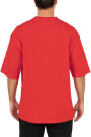 Oversized T-Shirt Herren Logoschriftzug 25RS070 Red L