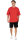 Oversized T-Shirt Herren Logoschriftzug 25RS070 Red L