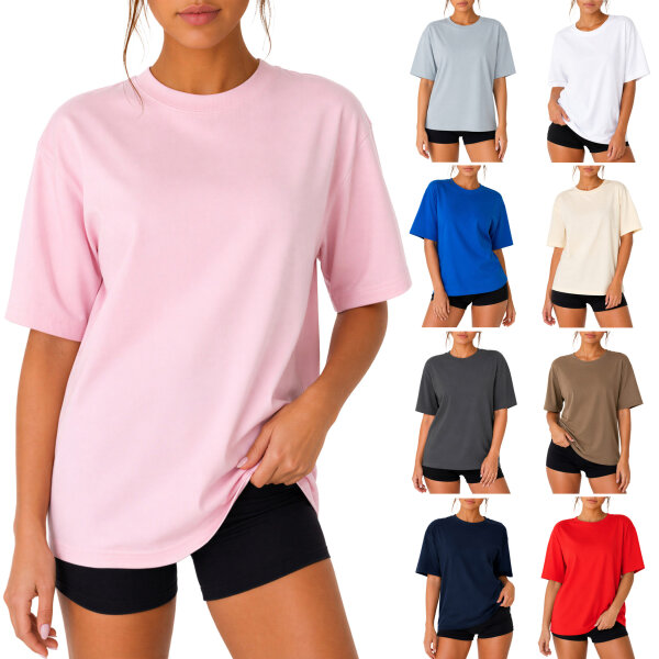 Reichstadt Damen Regular Fit Kurzarmshirt Shoulder Drop 25RSW071
