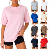Reichstadt Damen Regular Fit Kurzarmshirt Shoulder Drop...