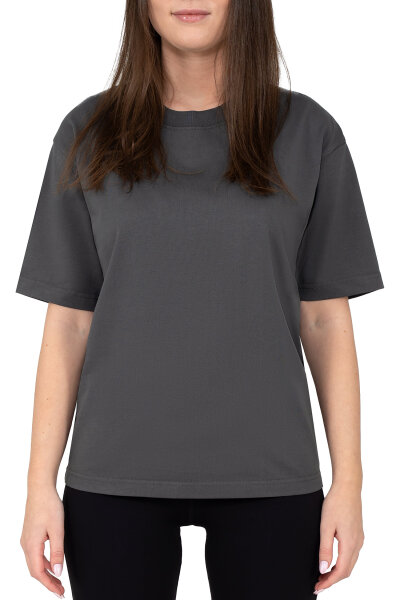 Regular Fit T-Shirt Damen Shoulder Drop25RSW071 Dark Grey M