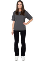 Regular Fit T-Shirt Damen Shoulder Drop25RSW071 Dark Grey M
