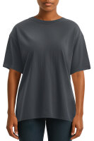 Regular Fit T-Shirt Damen Shoulder Drop25RSW071 Dark Grey L