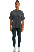 Regular Fit T-Shirt Damen Shoulder Drop25RSW071 Dark Grey L