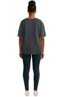 Regular Fit T-Shirt Damen Shoulder Drop25RSW071 Dark Grey L