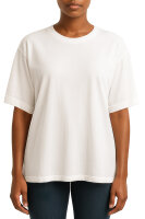 Regular Fit T-Shirt Damen Shoulder Drop25RSW071 White S