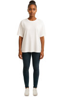 Regular Fit T-Shirt Damen Shoulder Drop25RSW071 White S