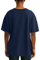 Regular Fit T-Shirt Damen Shoulder Drop 25RSW071 Dark Blue M