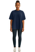 Regular Fit T-Shirt Damen Shoulder Drop25RSW071 Dark Blue XXL
