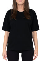 Regular Fit T-Shirt Damen Shoulder Drop25RSW071 Black 3XL
