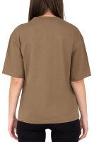 Regular Fit T-Shirt Damen Shoulder Drop25RSW071 Khaki L