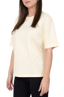 Reichstadt Damen Regular Fit Kurzarmshirt Shoulder Drop 25RSW071 Beige S
