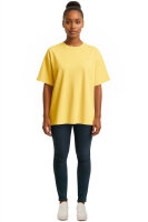 Regular Fit T-Shirt Damen Shoulder Drop 25RSW071 Yellow M