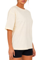 Reichstadt Damen Regular Fit Kurzarmshirt Shoulder Drop 25RSW071 Beige XL