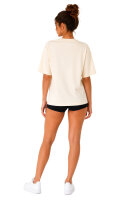 Reichstadt Damen Regular Fit Kurzarmshirt Shoulder Drop 25RSW071 Beige XL