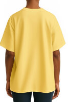 Regular Fit T-Shirt Damen Shoulder Drop25RSW071 Yellow XXL