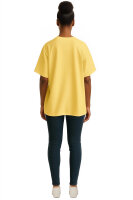 Regular Fit T-Shirt Damen Shoulder Drop25RSW071 Yellow XXL