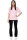 Regular Fit T-Shirt Damen Shoulder Drop25RSW071 Pink M