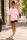 Regular Fit T-Shirt Damen Shoulder Drop25RSW071 Pink XXL
