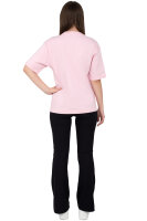 Regular Fit T-Shirt Damen Shoulder Drop25RSW071 Pink 3XL