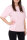 Regular Fit T-Shirt Damen Shoulder Drop25RSW071 Pink 3XL