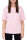 Regular Fit T-Shirt Damen Shoulder Drop25RSW071 Pink 4XL