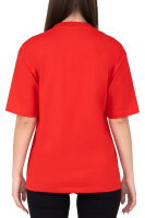 Regular Fit T-Shirt Damen Shoulder Drop25RSW071 Red L