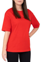 Regular Fit T-Shirt Damen Shoulder Drop25RSW071 Red L