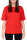 Regular Fit T-Shirt Damen Shoulder Drop25RSW071 Red L