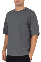 Regular Fit T-Shirt Herren Shoulder Drop25RS071 Dark Grey XS